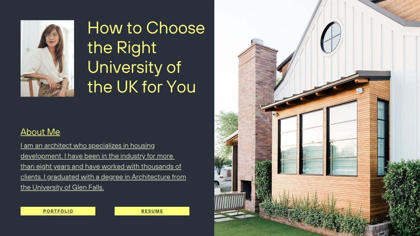 How to Choose the Right University of the UK for You